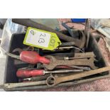 Quantity various Hand Tools including Spanners, Screwdrivers, Hammers, etc