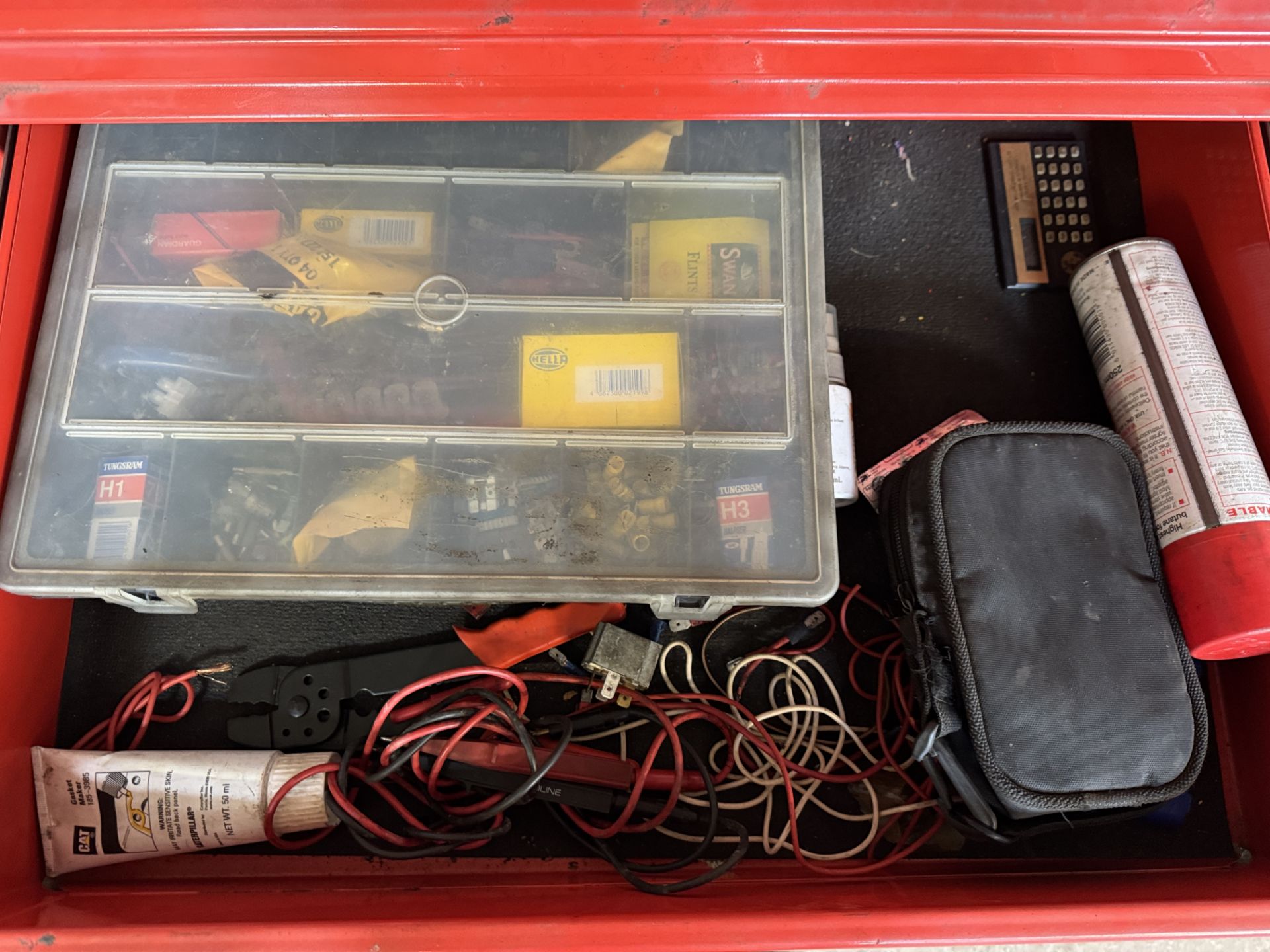 Taskmaster mobile Tool Box and Contents including sockets, spanners ...