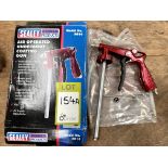 Sealey SG14 air underbody Coating Gun, boxed and u
