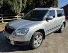 Skoda Yeti TDI 4x4 Auto 2.0 diesel, Registration: WG12 OAM; Date of Registration: 22 June 2012;