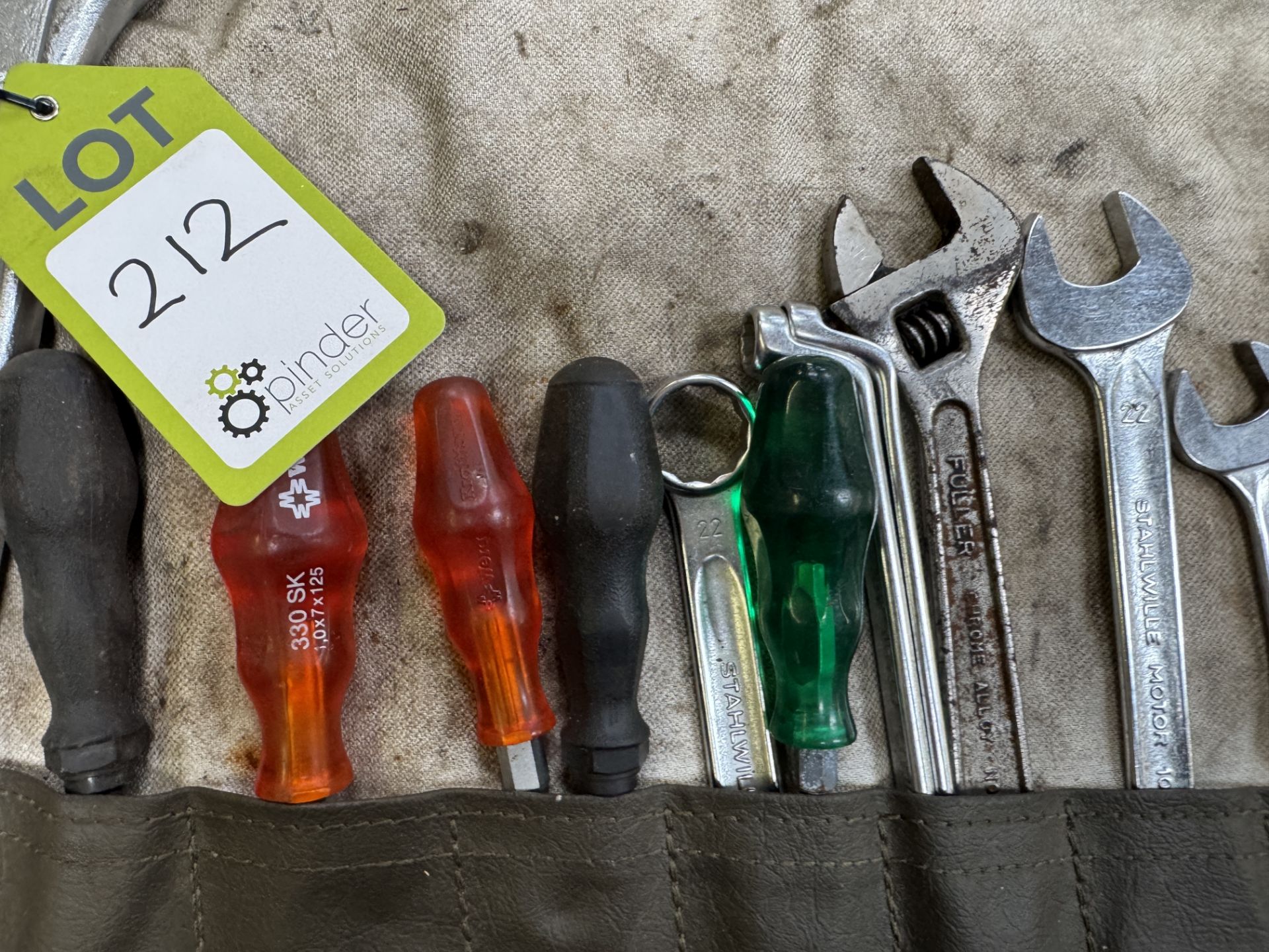 Tool Kit comprising spanners, screwdrivers, wheel braces, Rega adjustable spanner, etc, including - Image 5 of 8