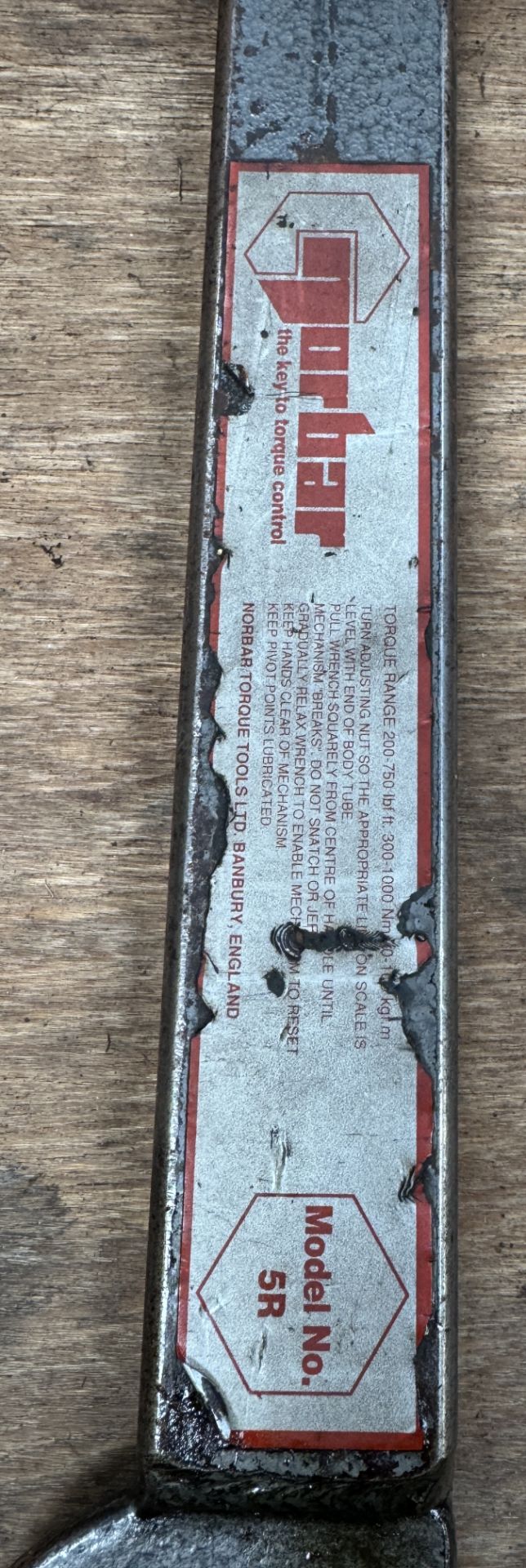 Norbar 5R heavy duty Torque Wrench - Image 2 of 5