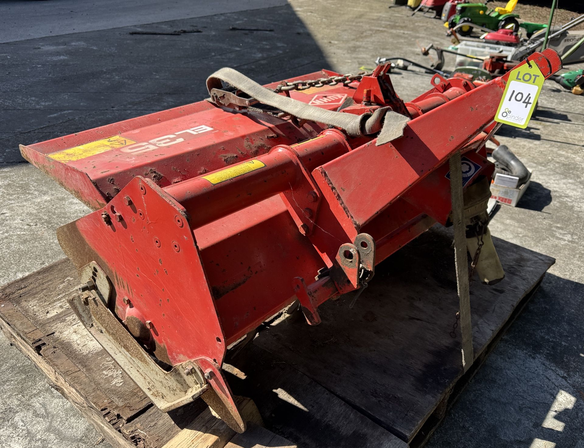 Kuhn EL35 Power Tiller Attachment, 1200mm wide - Image 6 of 12