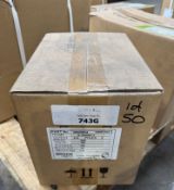 Brook Crompton 10TDA80M12 0.75kw Electric Motor, 2800rpm, 230volts, boxed and unused (Location: