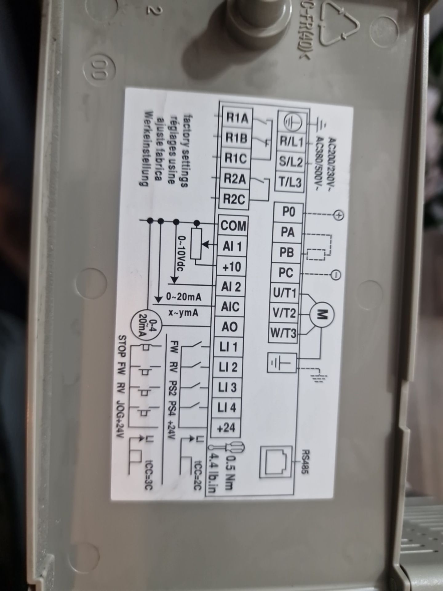 Schneider Electric Altivar28 ATV28HU18N4 Variable Speed Drive Frequency Inverter (Location: St - Image 5 of 21