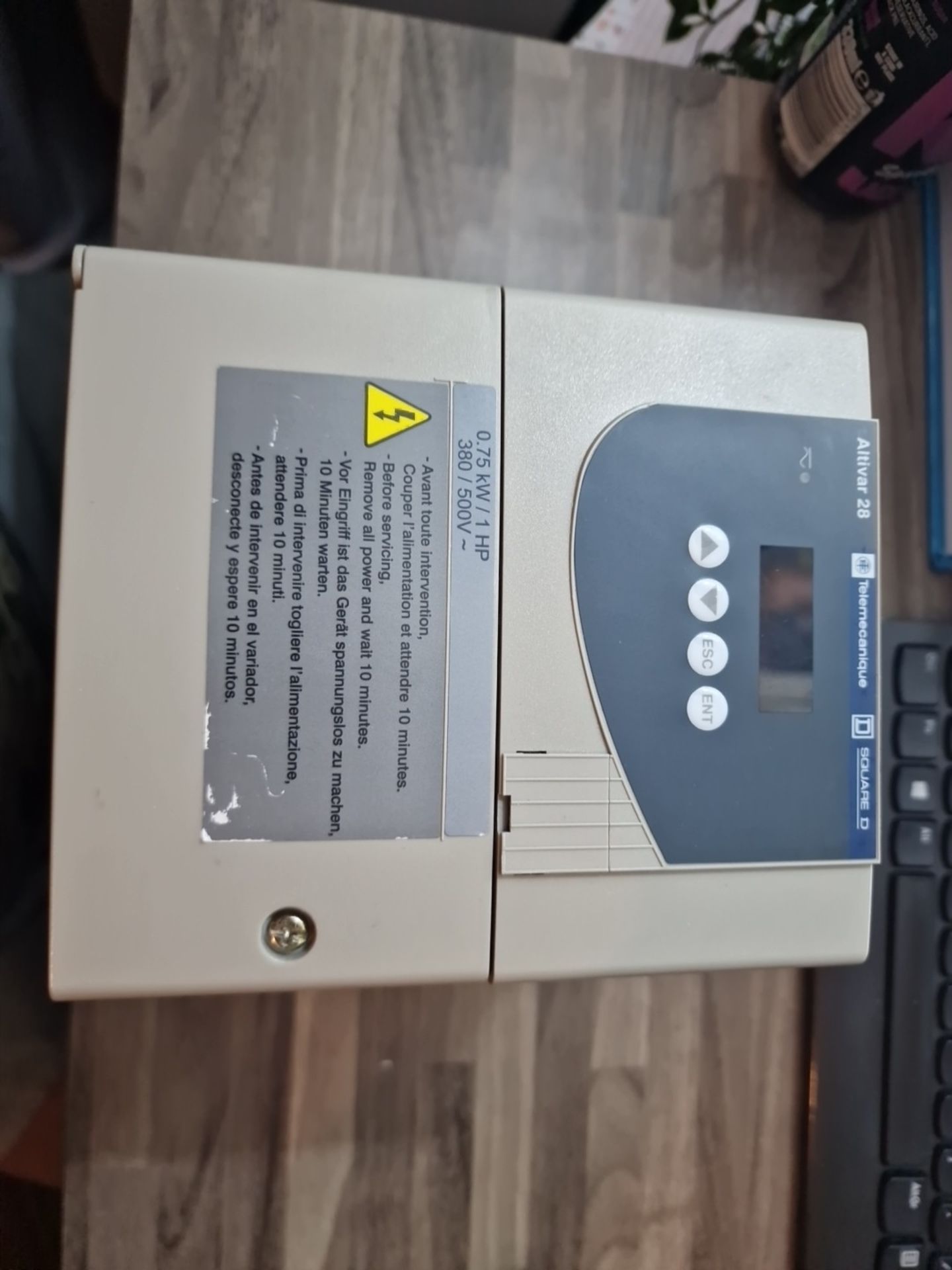 Schneider Electric Altivar28 ATV28HU18N4 Variable Speed Drive Frequency Inverter (Location: St - Image 12 of 21