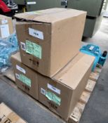 3 Brook Crompton A-DA 100LB4 3kw Electric Motors, 1440rpm, boxed and unused (Location: Carlisle)