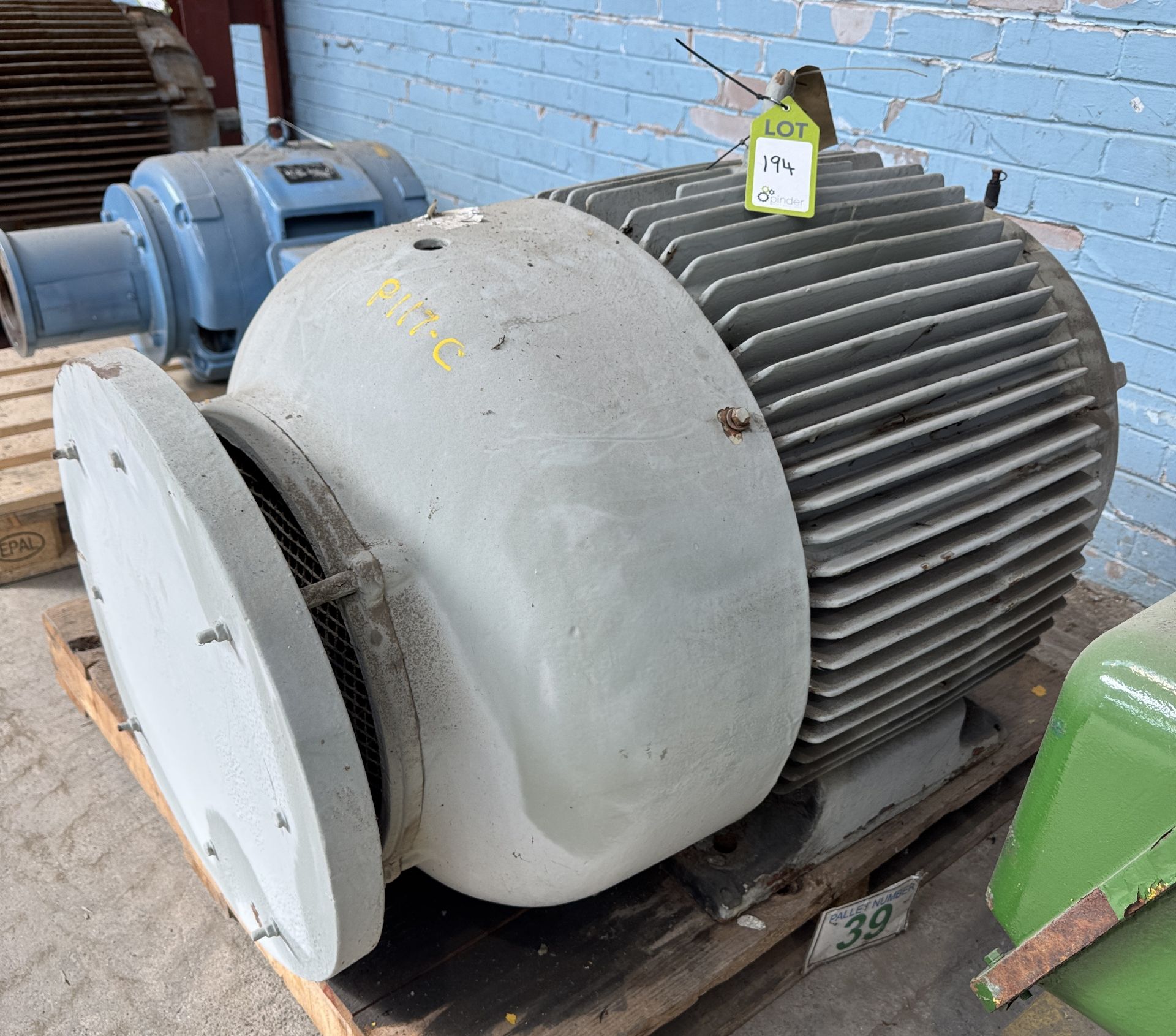 Newman D315S Electric Motor, 139kw, 1485rpm (Location: Carlisle) - Image 2 of 7