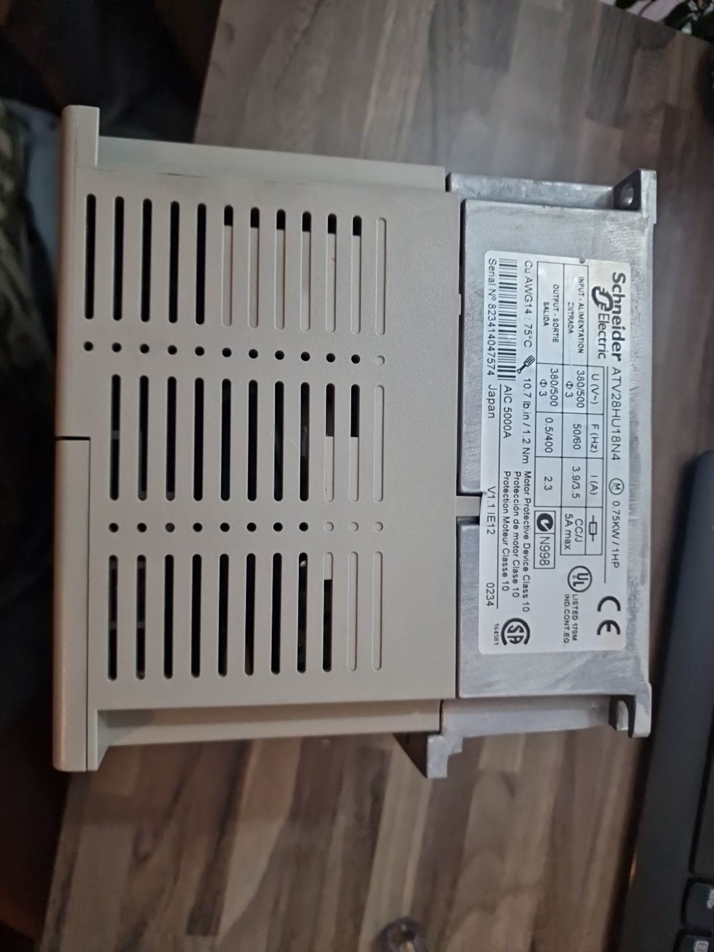 Schneider Electric Altivar28 ATV28HU18N4 Variable Speed Drive Frequency Inverter (Location: St - Image 7 of 21