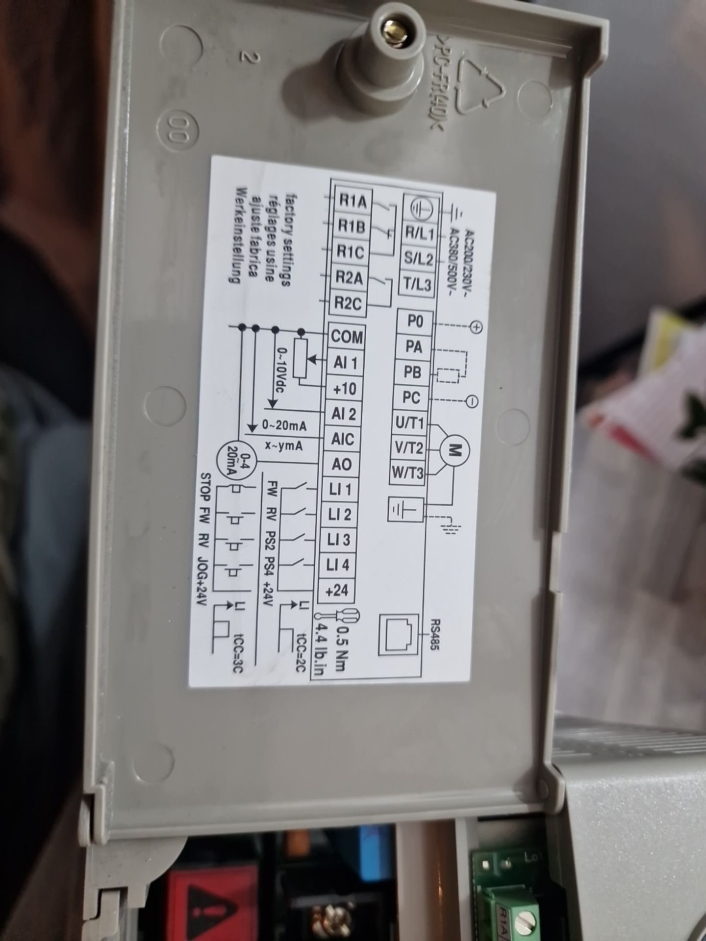 Schneider Electric Altivar28 ATV28HU18N4 Variable Speed Drive Frequency Inverter (Location: St - Image 9 of 21