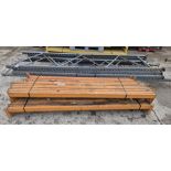 3 Bays Dexion Pallet Racking comprising 4 uprights 4000mm x 1070mm, 23 beams 2655mm x 90mm, 5