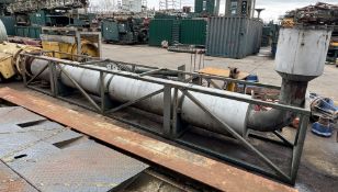Exhaust from Caterpillar containerised generator (Location: Nottingham)
