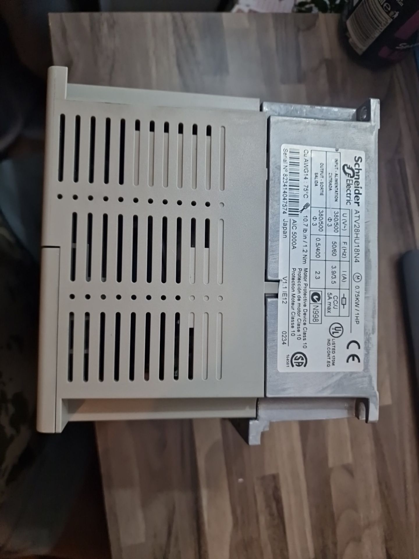 Schneider Electric Altivar28 ATV28HU18N4 Variable Speed Drive Frequency Inverter (Location: St - Image 15 of 21