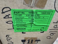 3 Brook Crompton ADF100LA4 2.2kw Electric Motor, 1440rpm, boxed and unused (Location: Carlisle)