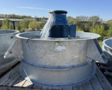 Halifax Fan 2240 224 HFJM/063/8/12/24° heavy duty Axial Fan, galvanised, 2240mm diameter, 730rpm,