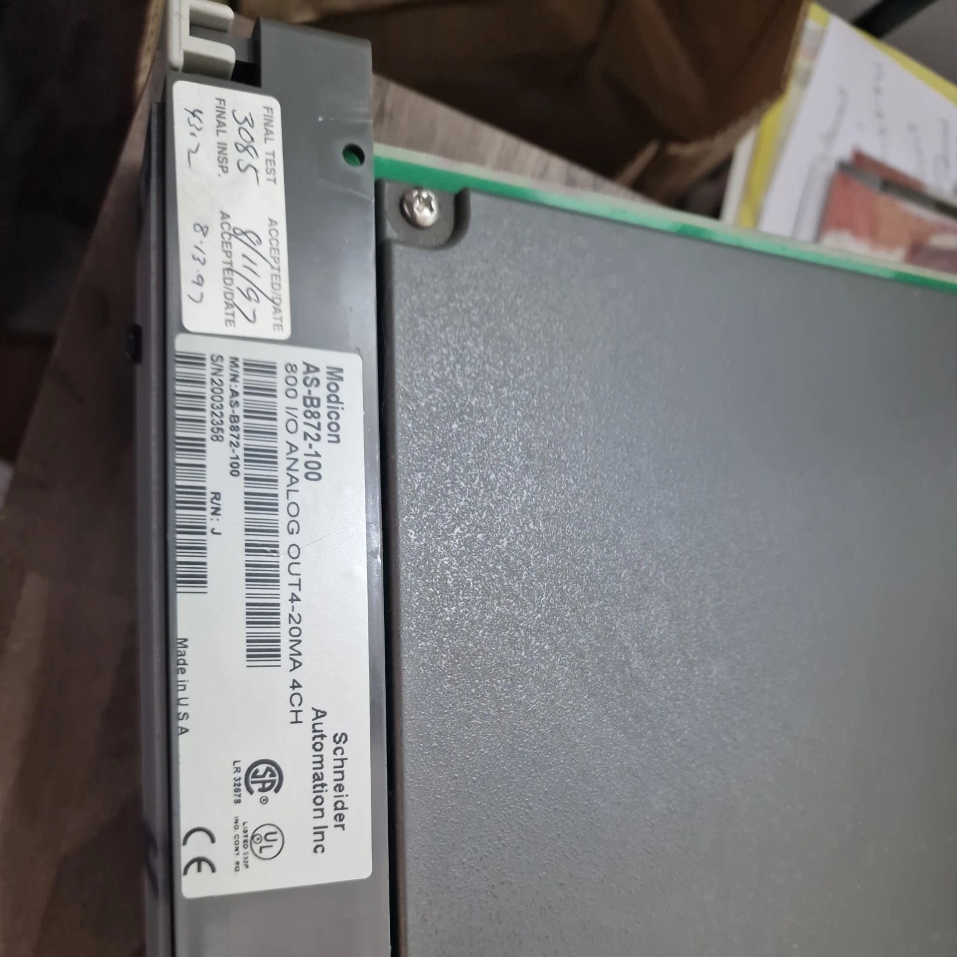 Schneider Electric Modicon AS-B872-100 Analog Output Module (Location: St Helens)