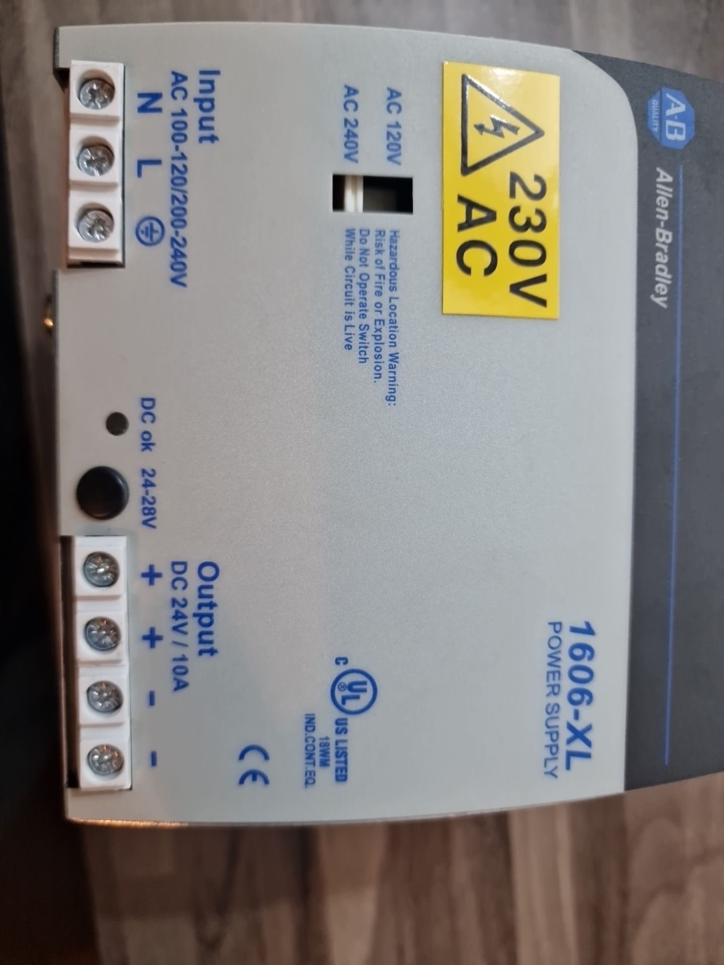Allen-Bradley Cat 1606-XL240E Power Supply (Location: St Helens) - Image 2 of 8