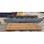 4 bays Dexion Pallet Racking comprising 5 uprights 3860mm x 1060mm, 16 beams 2730mm x 90mm (
