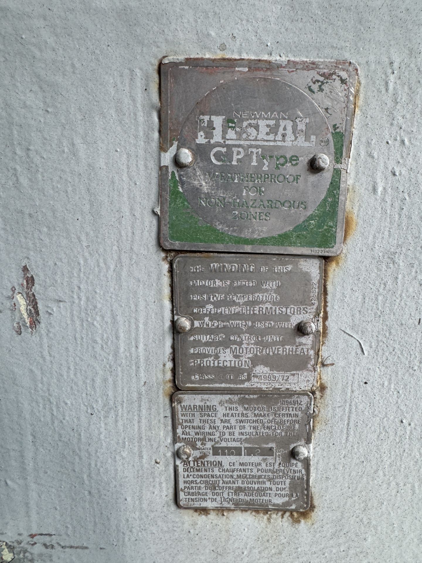 Newman D315S Electric Motor, 139kw, 1485rpm (Location: Carlisle) - Image 5 of 7