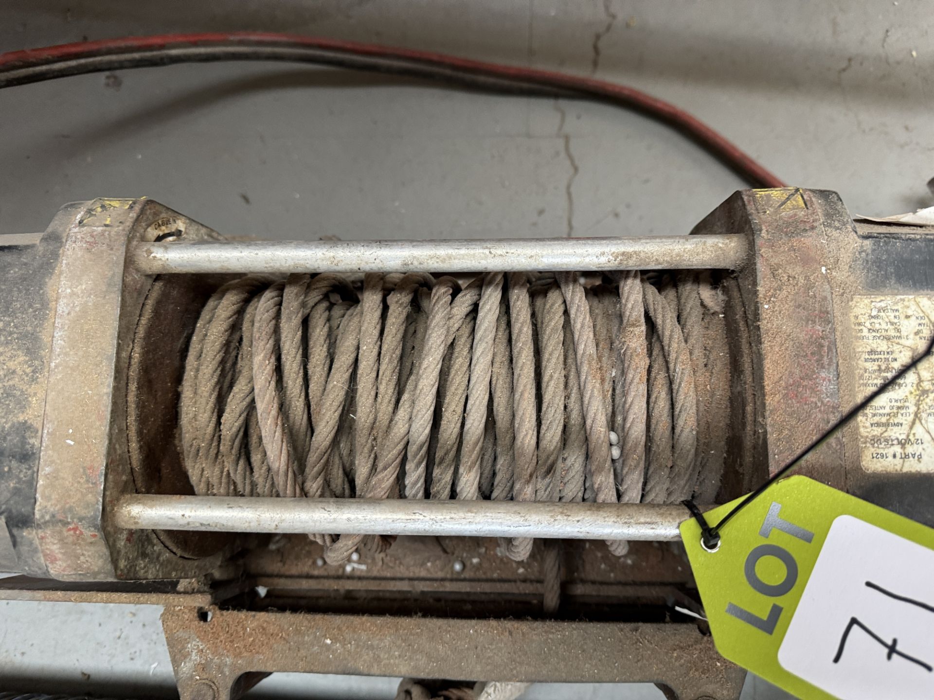 Superwinch X6 electric Wire Rope Winch, 12volts - Image 2 of 5