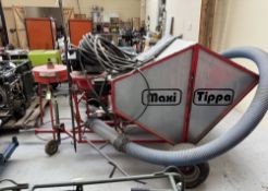 Pro-Vac Maxi Tippa single axle Commercial Vacuum, with Honda GXV340 petrol engine