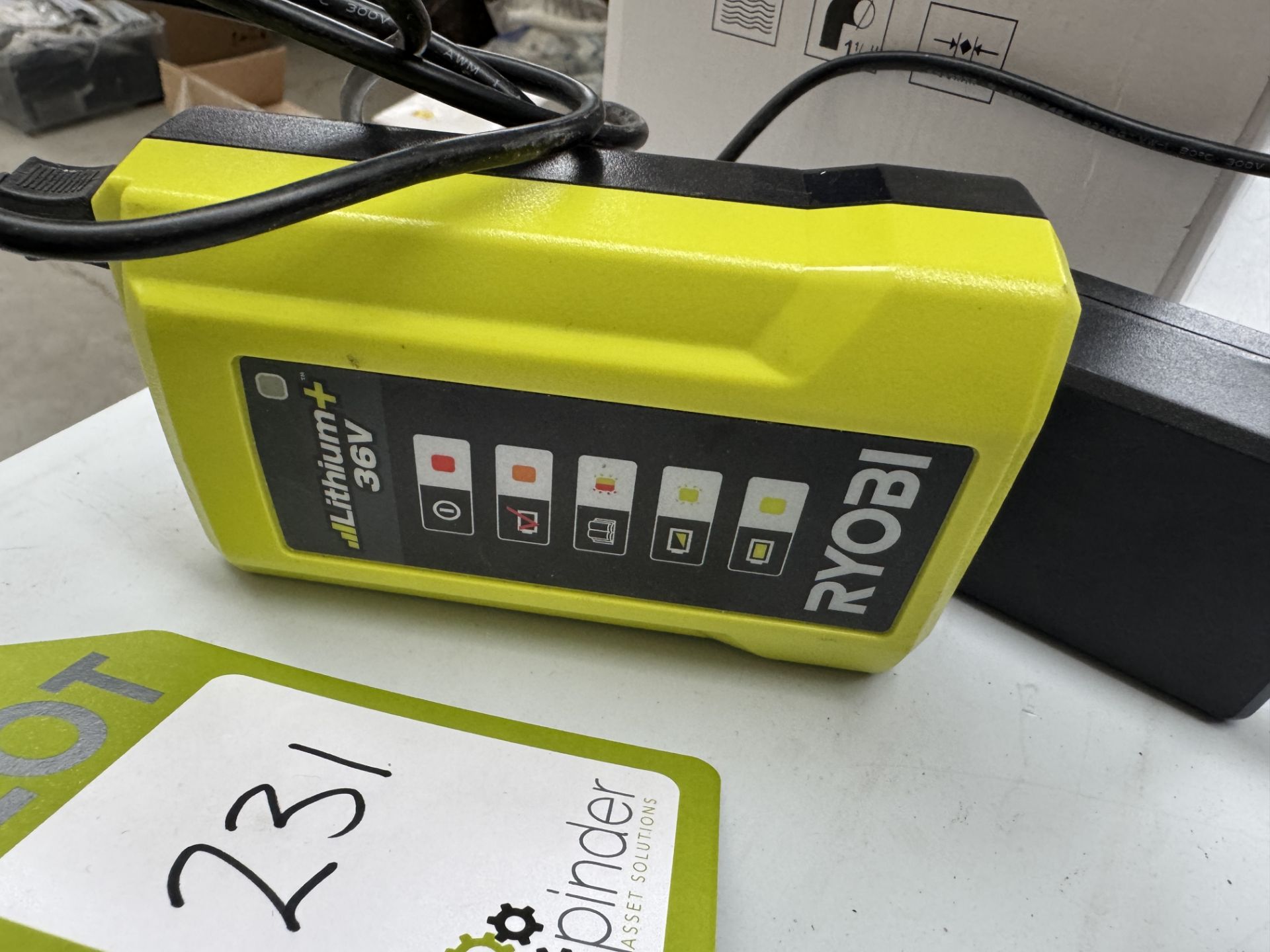 2 Battery Chargers, Hitachi and Bosch 18volt Batteries - Image 2 of 6