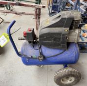 Draper portable Receiver Mounted Compressor, 2HP, 240volts