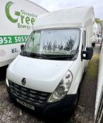 Renault Master LL35 DCi 125 Loloader Box Van, with tow ball; Registration: YT14 SUH; Date of