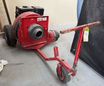 SCH trolley mounted petrol driven Commercial Vacuum, with Briggs and Stratton 9HP engine