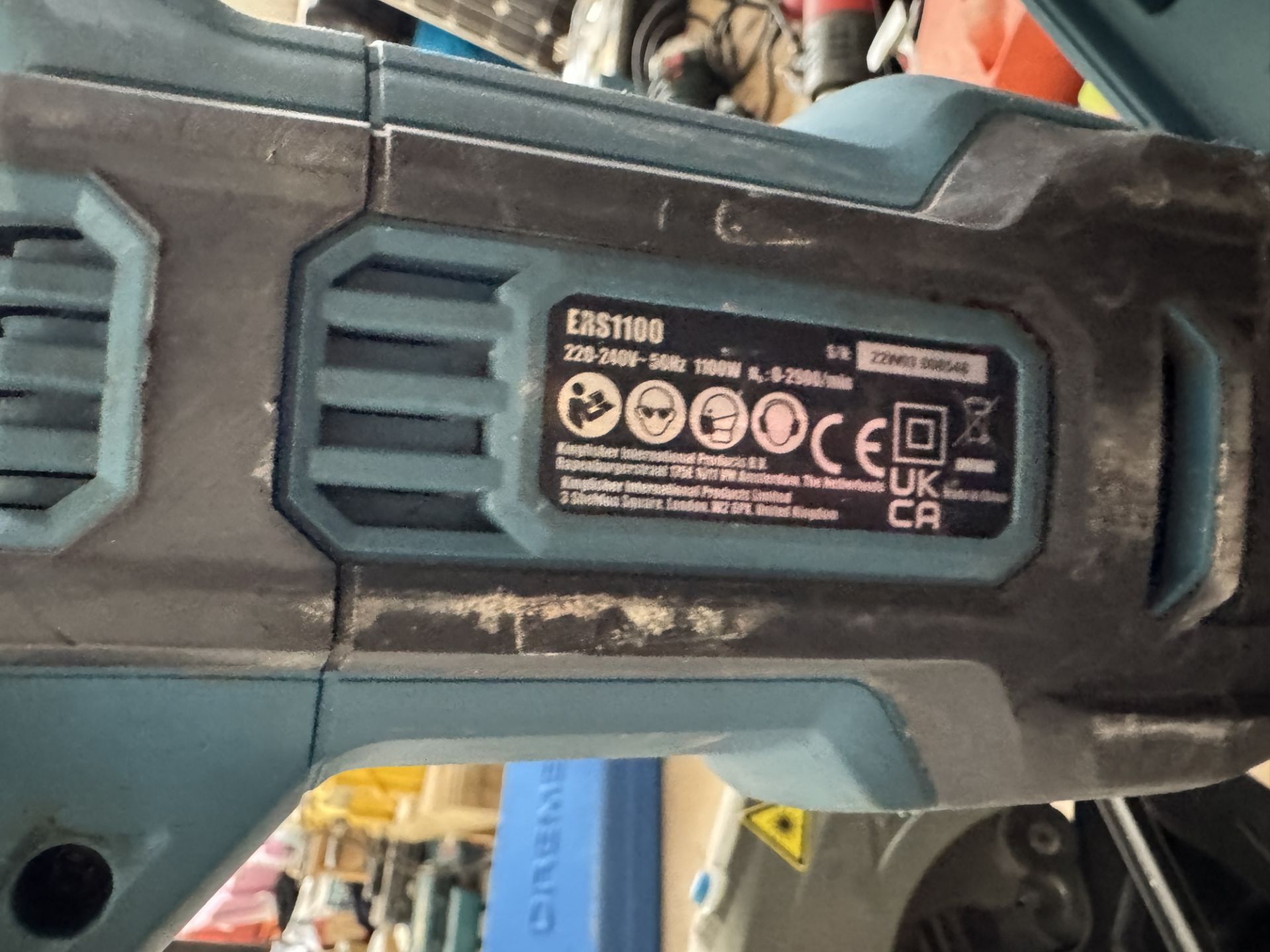 Erbauer ERS 1100 Power Saw, 240volts, with case - Image 3 of 6