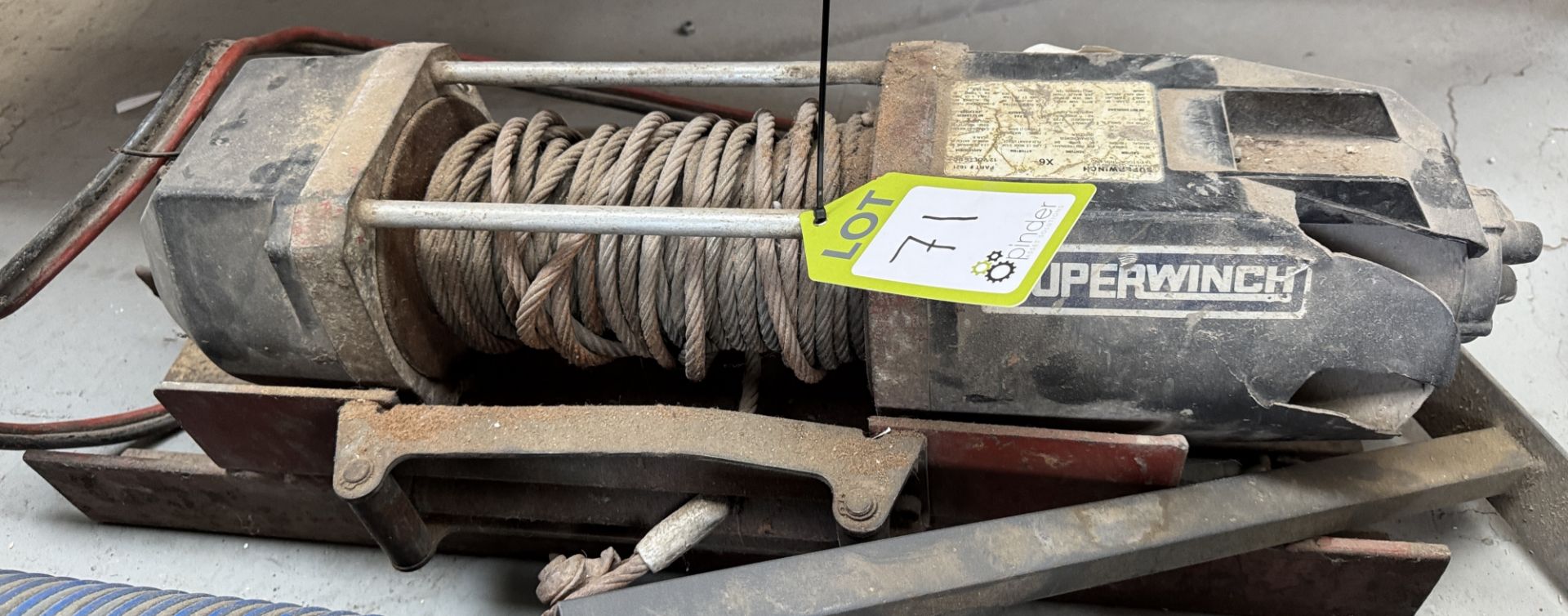 Superwinch X6 electric Wire Rope Winch, 12volts
