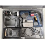 Ryobi CRH-240RE rechargeable Rotary Hammer Drill, with battery, charger and case