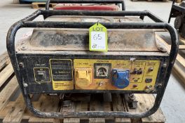 Cradle mounted petrol Generator, 115volt and 230volt outputs, Honda GX200 petrol engine