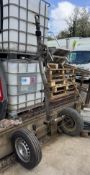 Single axle Trailer Chassis