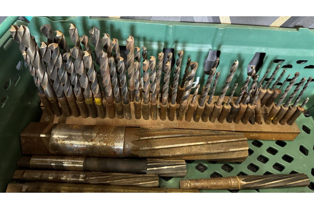 Quantity Reamers, Centre Drills and Tungsten Tipped Lathe Tools, to tray - Image 3 of 5