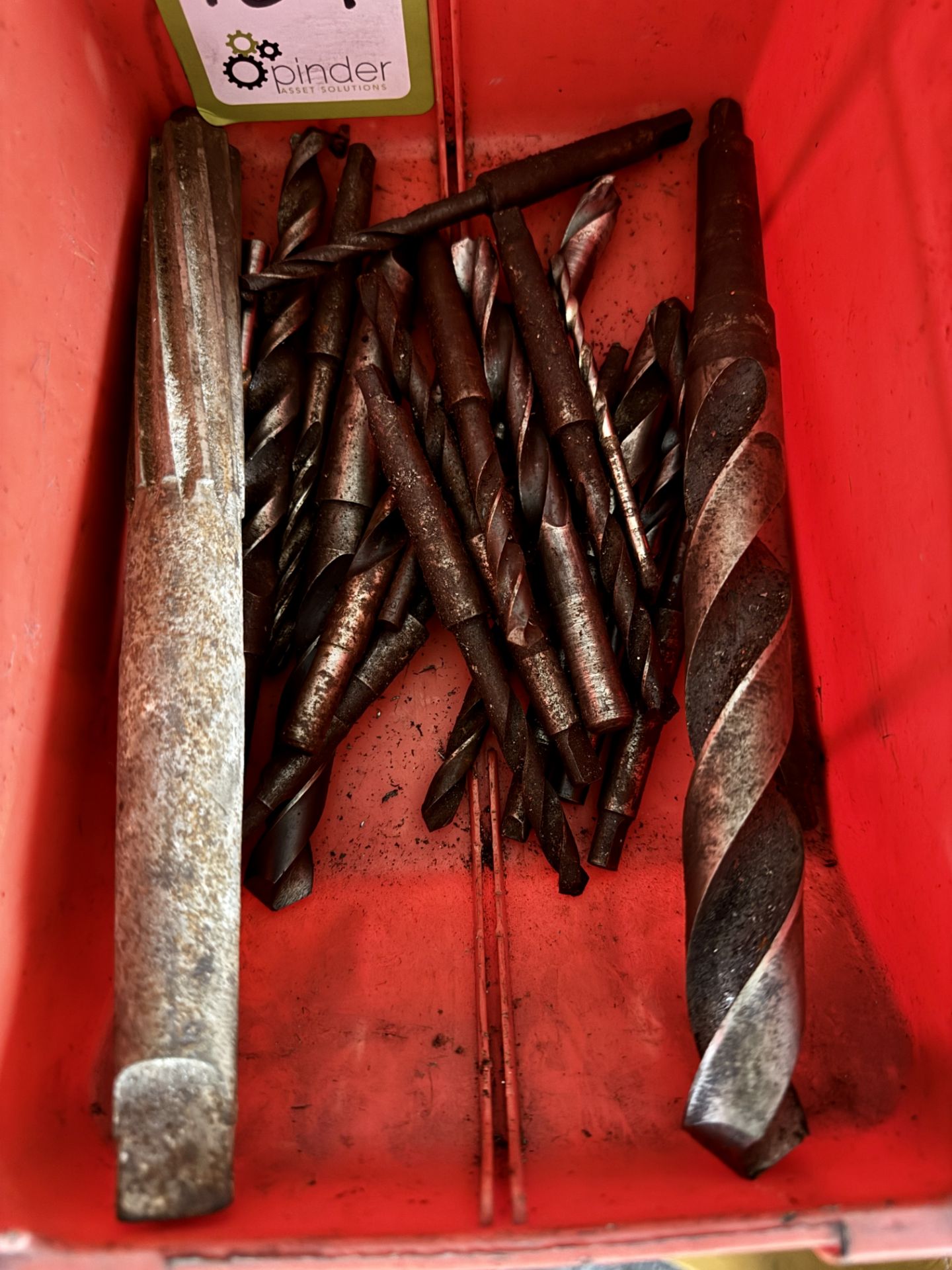 Quantity various Drill Bits and Milling Heads, to 4 Lin Bins - Image 4 of 8