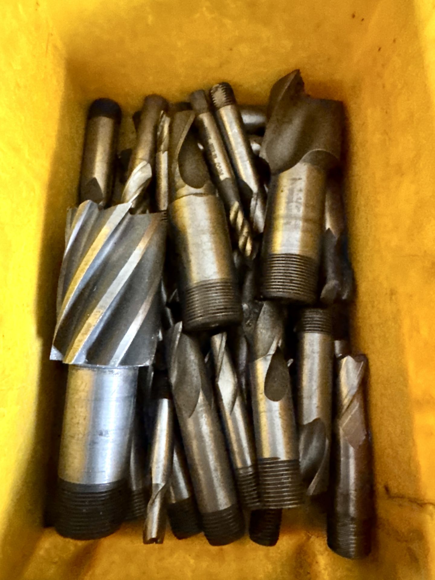 Quantity various Drill Bits and Milling Heads, to 4 Lin Bins - Image 2 of 8