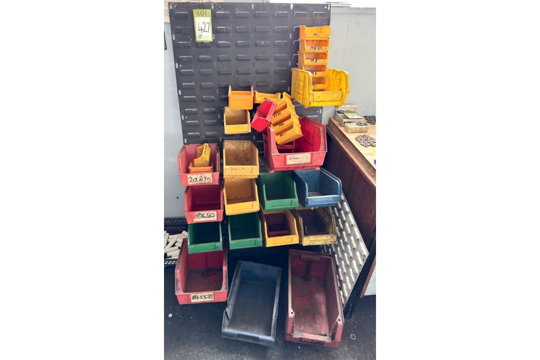 Lin Bin Rack with approx. 33 Lin Bins - Image 1 of 4