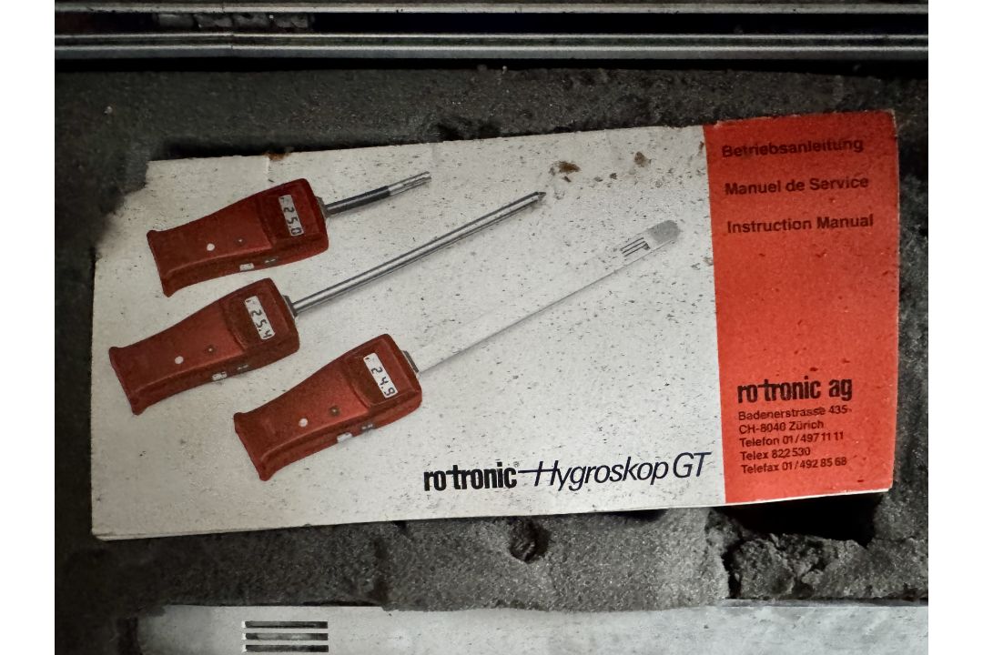 Rotronic hand held Humidity Measuring Probe, in aluminium carry case - Image 3 of 5