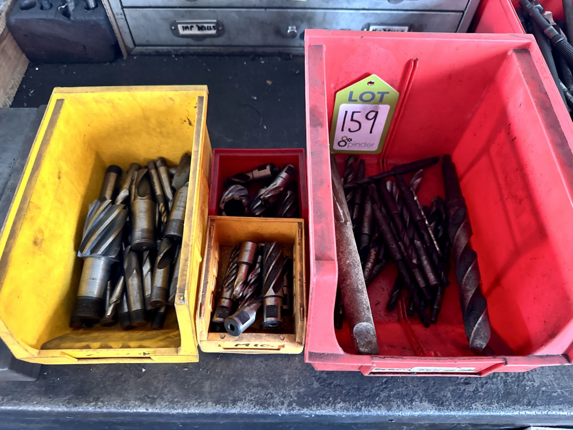 Quantity various Drill Bits and Milling Heads, to 4 Lin Bins - Image 6 of 8