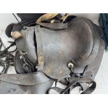 Leather Cowboy Saddle (Location: Nr Slaithwaite)