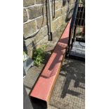 Length heavy duty Box Section, approx. 171in x 7in x 7in (Location: Huddersfield)