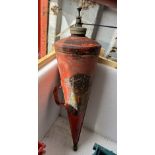 Cone shaped Fire Extinguisher (Location: Nr Slaithwaite)