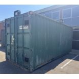Containerised Site Compressor comprising Atlas Copco GA30+ packaged air compressor, 10.8bar,