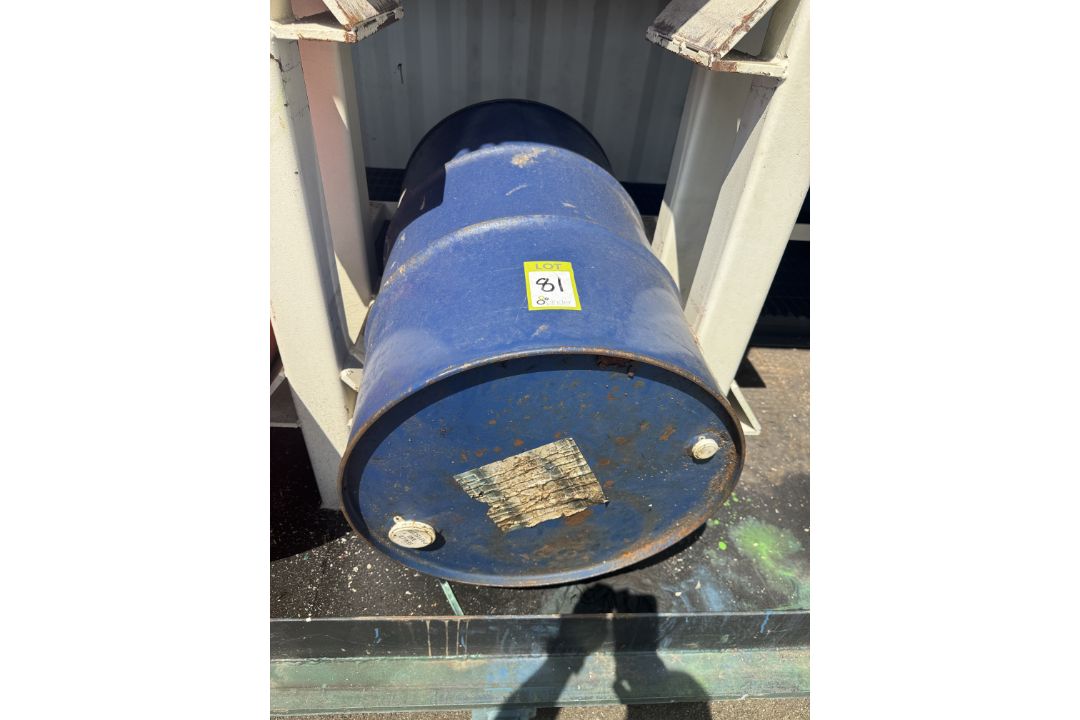 Container Drum Store converted 20ft shipping container, with double folding side doors, personnel - Image 8 of 18