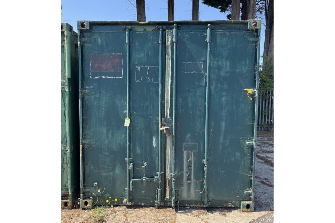 20ft Shipping Container, with racking, cabinets and contents - Image 2 of 4