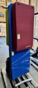 Floor standing tubular Mat Hanging Stand
