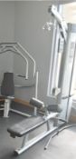 Life Fitness Optimo Seated Row and Lat Pulldown Press (dismantled)