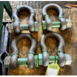 Set 4 Bow Shackles