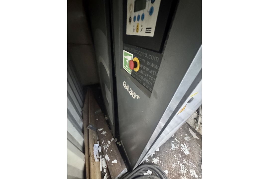 Containerised Site Compressor comprising Atlas Copco GA30+ packaged air compressor, 10.8bar, - Image 17 of 32